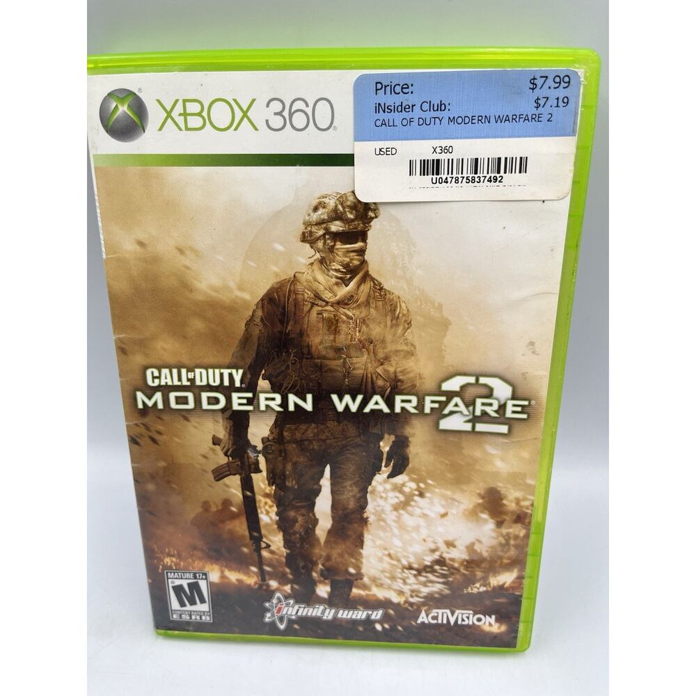 Call of Duty: Modern Warfare 2 (Microsoft Xbox 360, 2009)